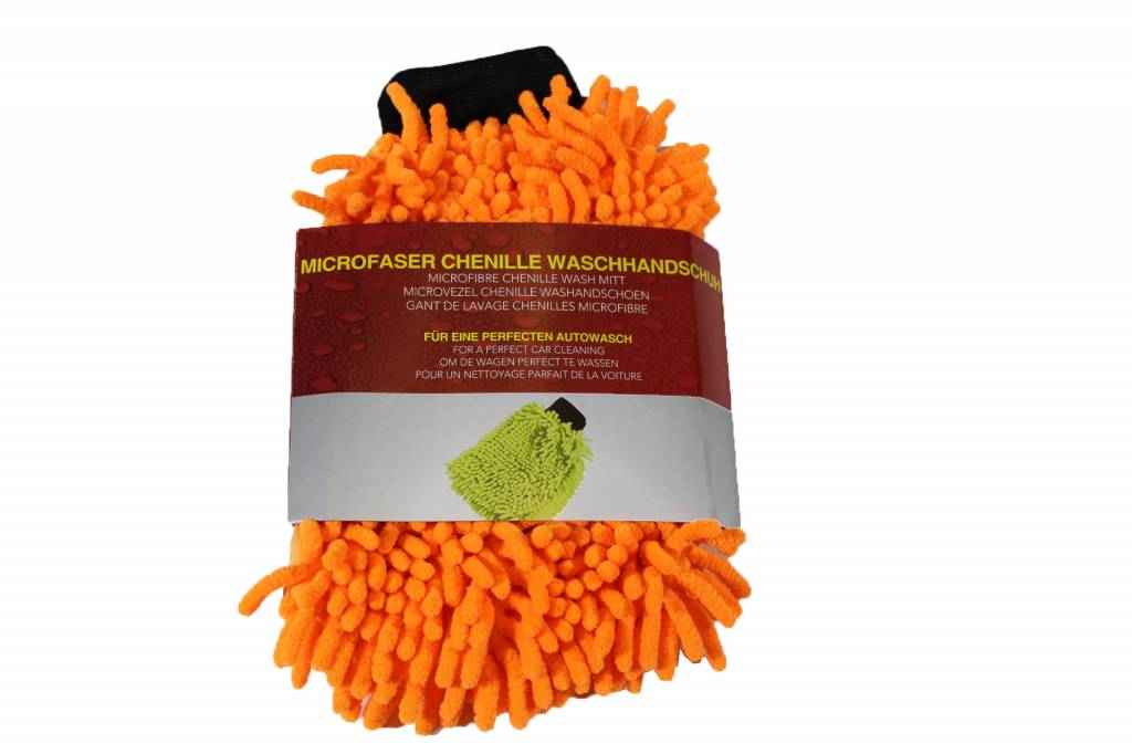 Microvezel handschoen Fluffy chenille verschillende kleuren