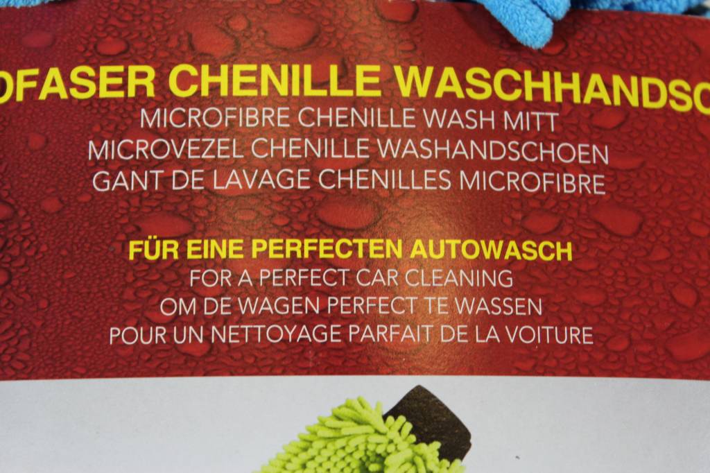 Microvezel handschoen Fluffy chenille verschillende kleuren