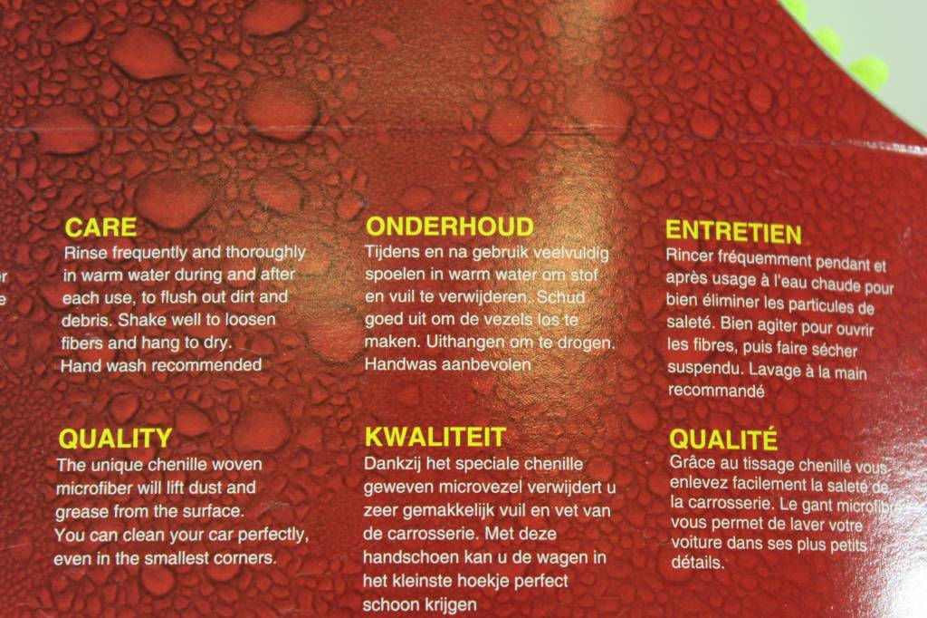 Microvezel handschoen Fluffy chenille verschillende kleuren