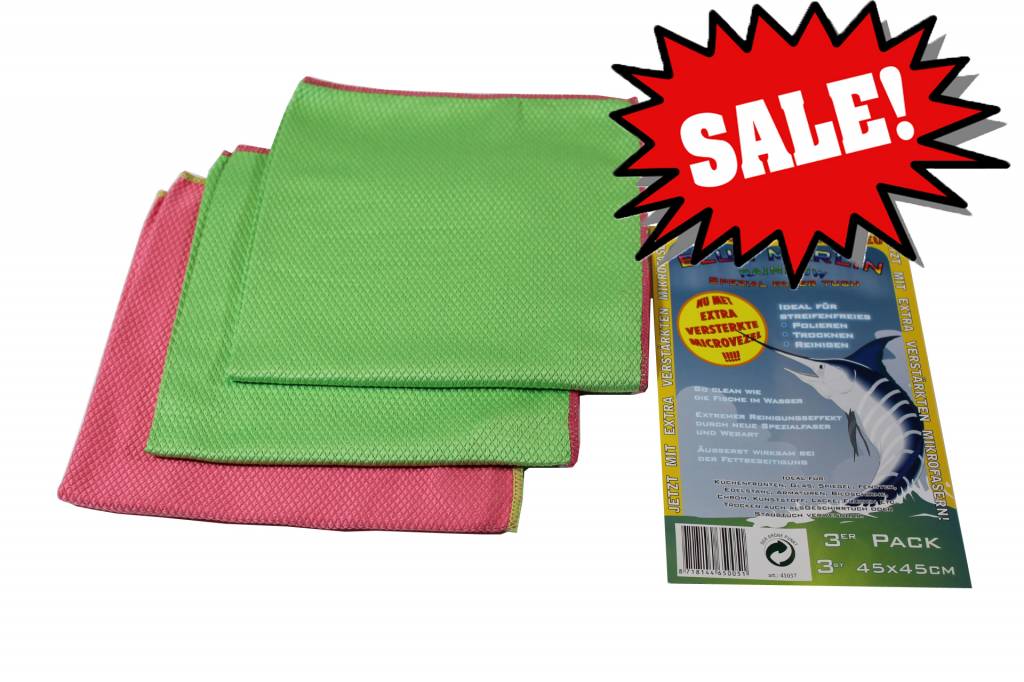 Blue Marlin Microvezeldoeken 3 dezelfde maten