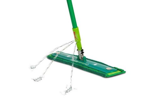 Set Twist mop ( Sprenkler steel inclusief vulbusje + Click'M2 frame 42 cm. + Microvezelmop Twist )