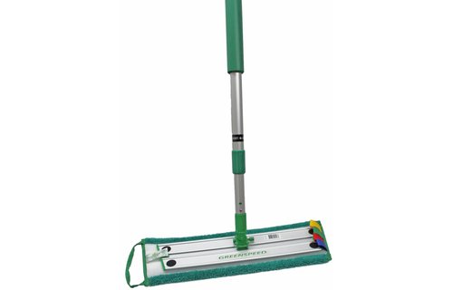 Vlakmop set " Velcro frame met Twistmop en Telescoopsteel"