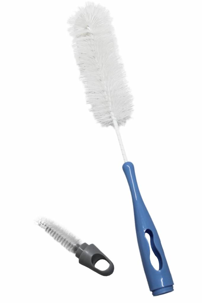 Baby flesborstel met nylon fibers