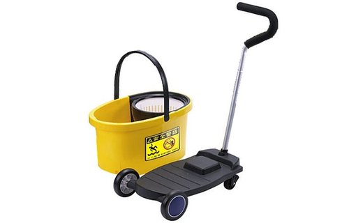 Supa Mop Complete vloermop set op wielen