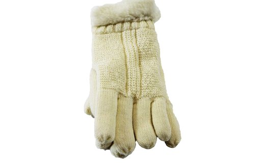 Handschoenen Dames Boa met pels Handschoenen Dames Boa met pels