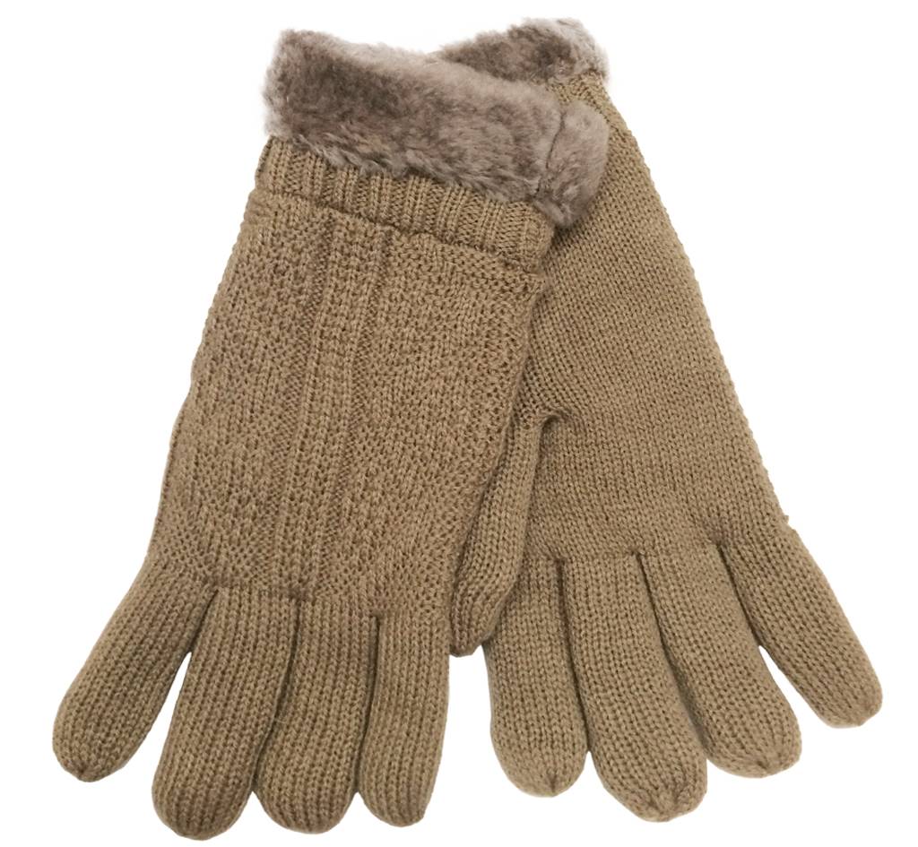 Handschoenen Dames Boa met pels Handschoenen Dames Boa met pels