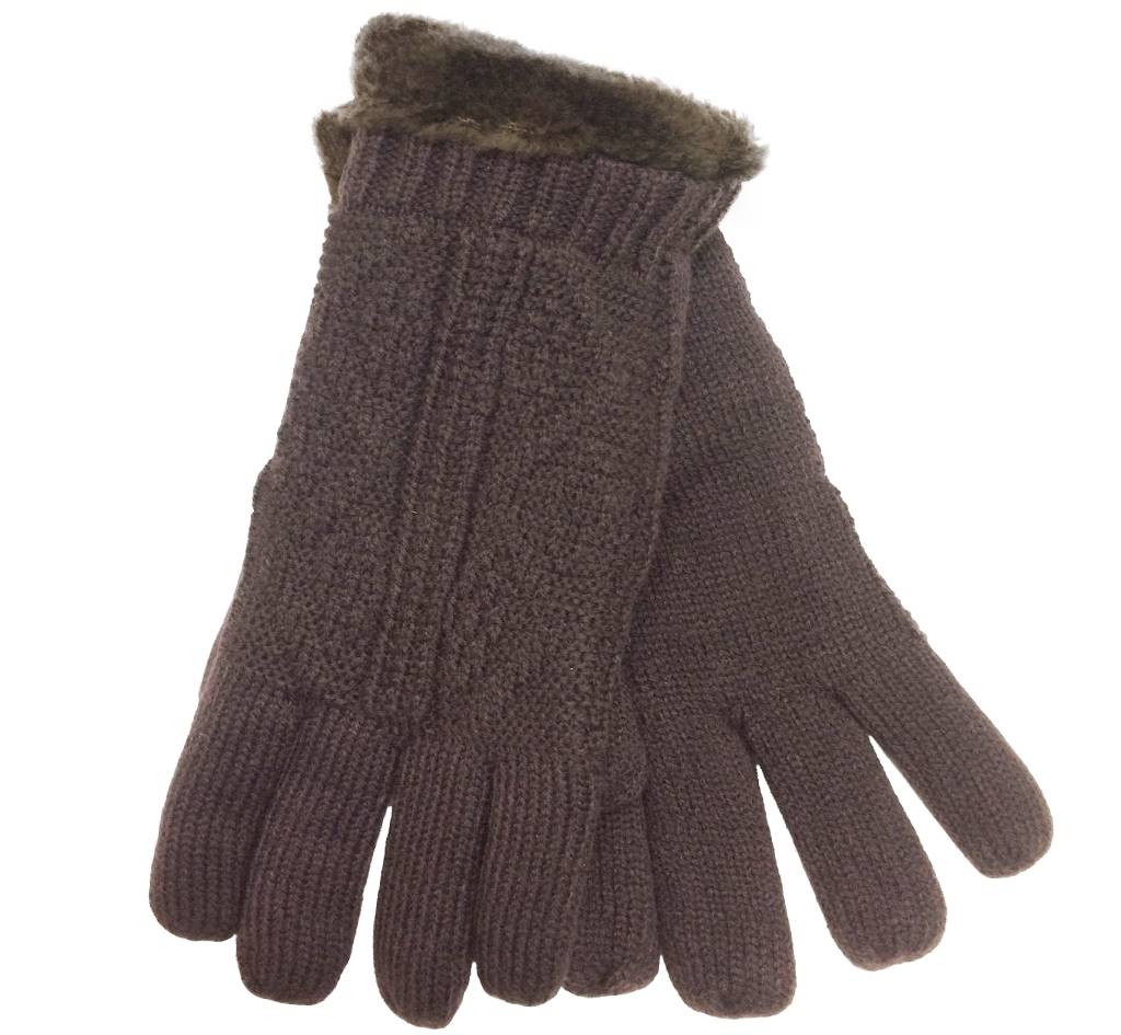 Handschoenen Dames Boa met pels Handschoenen Dames Boa met pels