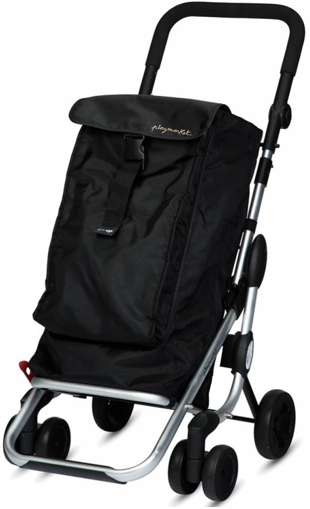 Go Up Boodschappentrolley Black