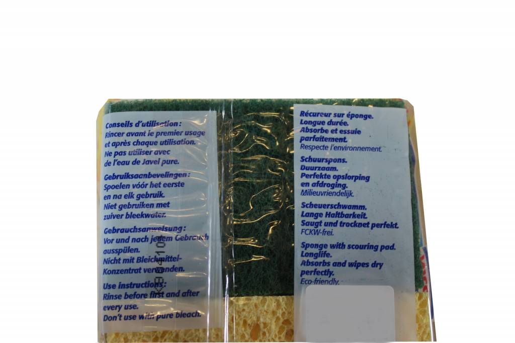 Plantaardige schuurspons 3 + 1 Gratis Plantaardige schuurspons 3 + 1 Gratis