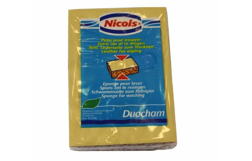 Spons Duocham met zeem Spons Duocham met zeem