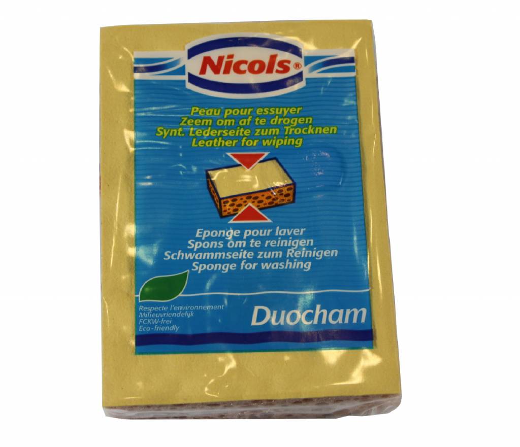 Spons Duocham met zeem Spons Duocham met zeem