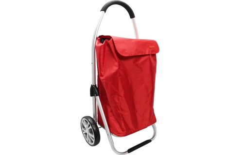 Boodschappentrolley Red 48 L. Inklapbaar Aluminium
