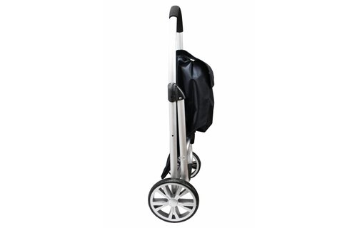 Boodschappentrolley Navy 48 L.Inklapbaar Aluminium