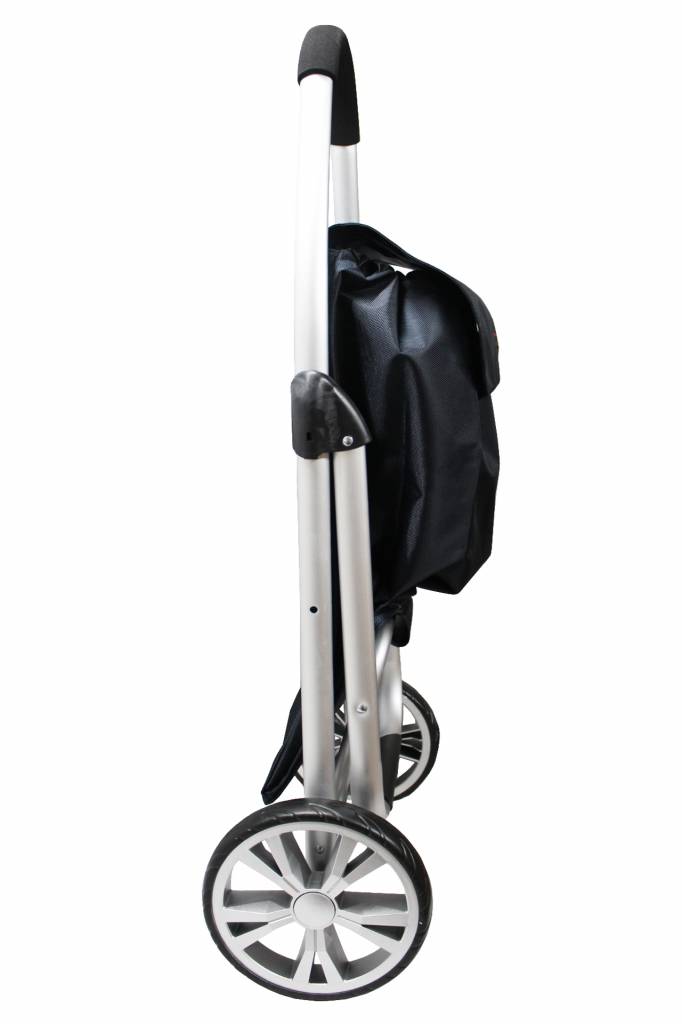 Boodschappentrolley Navy 48 L.Inklapbaar Aluminium