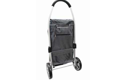Boodschappentrolley Grey 48 L.Inklapbaar Aluminium