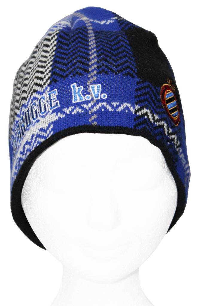 Muts Club Brugge Blauw/Zwart "Spiral" Muts Club Brugge Blauw/Zwart "Spiral"