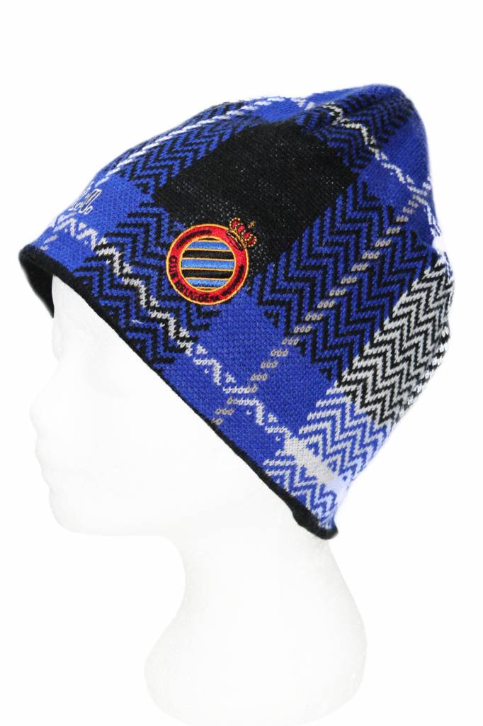 Muts Club Brugge Blauw/Zwart "Spiral" Muts Club Brugge Blauw/Zwart "Spiral"