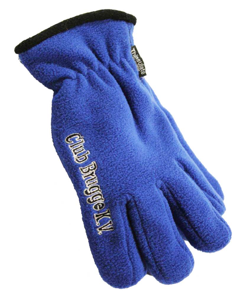 Handschoenen Club Brugge Fleece Blauw