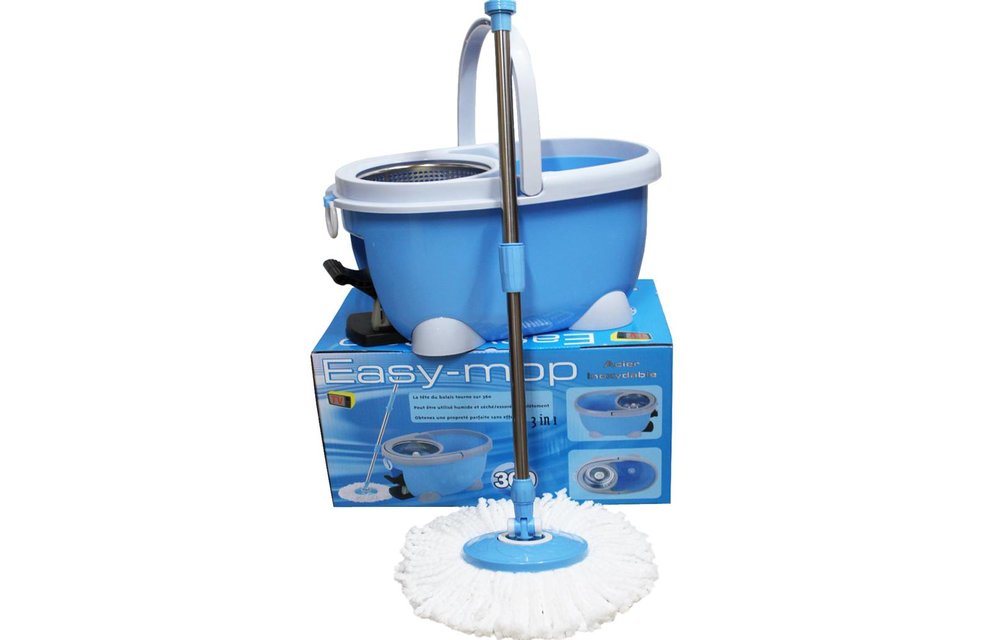 Easy Mop 3 in 1 spinner mop Stainless Steel Easy Mop 3 in 1 spinner mop Stainless Steel