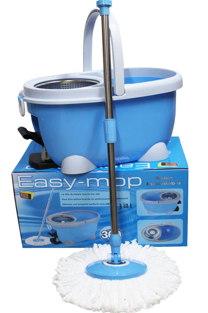 Easy Mop 3 in 1 spinner mop Stainless Steel