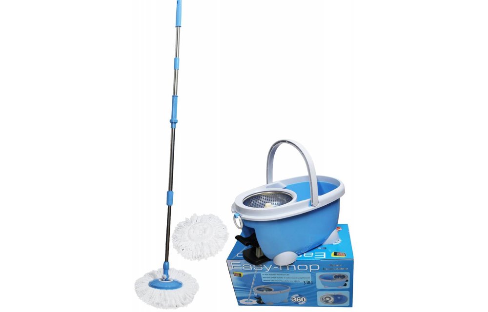 Easy Mop 3 in 1 spinner mop Stainless Steel Easy Mop 3 in 1 spinner mop Stainless Steel