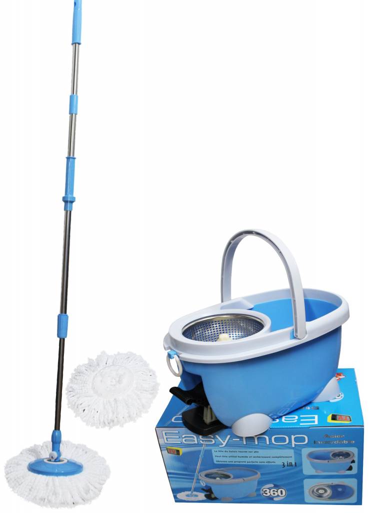 Easy Mop 3 in 1 spinner mop Stainless Steel