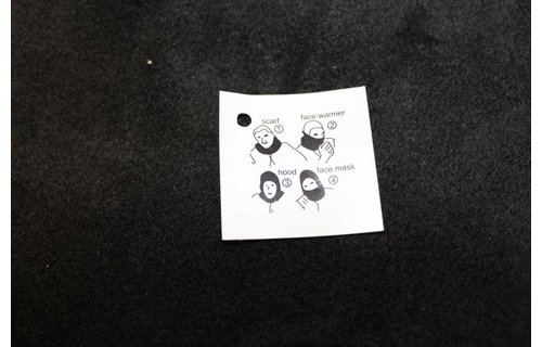 Muts Fleece 5 in 1 zwart