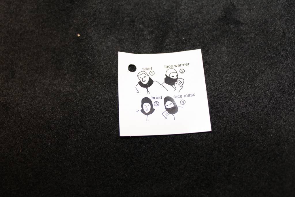 Muts Fleece 5 in 1 zwart