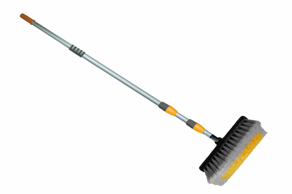 Camionborstel Professioneel 25 cm Grijs/Orange. met hoek 30° Camionborstel Professioneel 25 cm Grijs/Orange. met hoek 30°