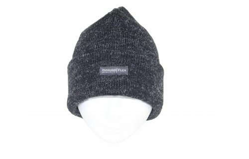 Muts Thinsulate Dubbel Zwart/Grijs gespikkeld