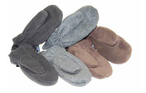 Dames Wanten Dubbel Fleece /Thinsulate Met boord in verschillende kleuren