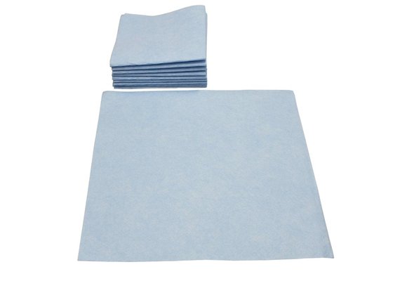 Viscose Vaatdoek Blauw 10 st. 40 X 38 cm.
