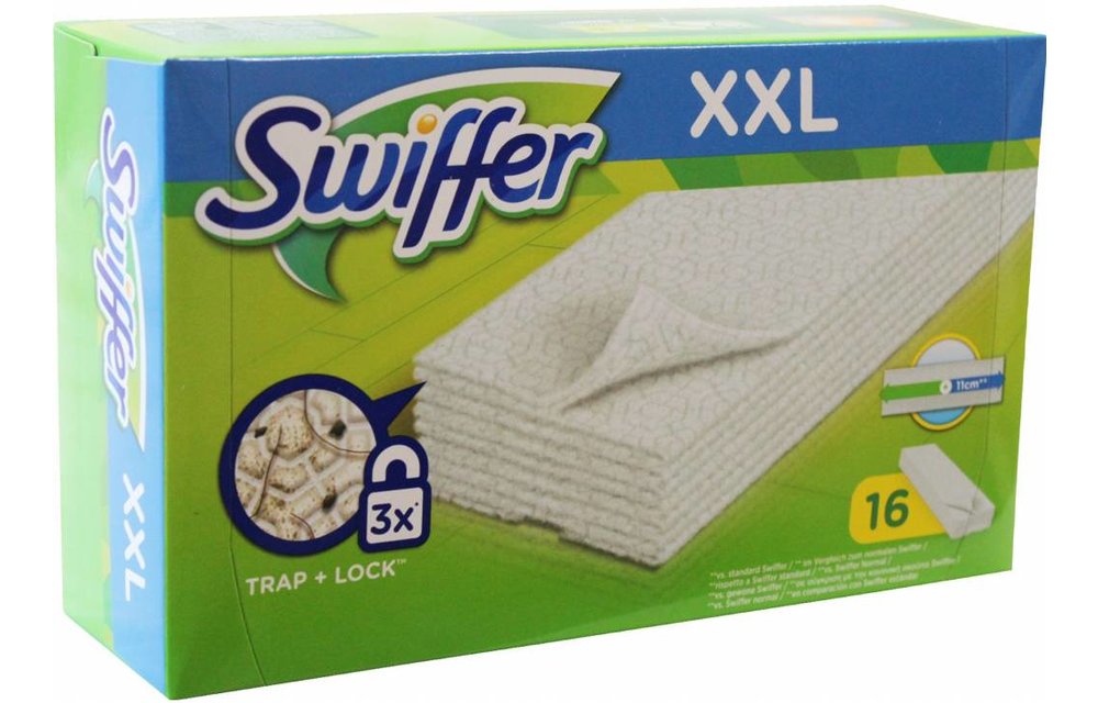 Stofwisdoekjes XXL  16 st.  "navulling Maxi stofwisser"