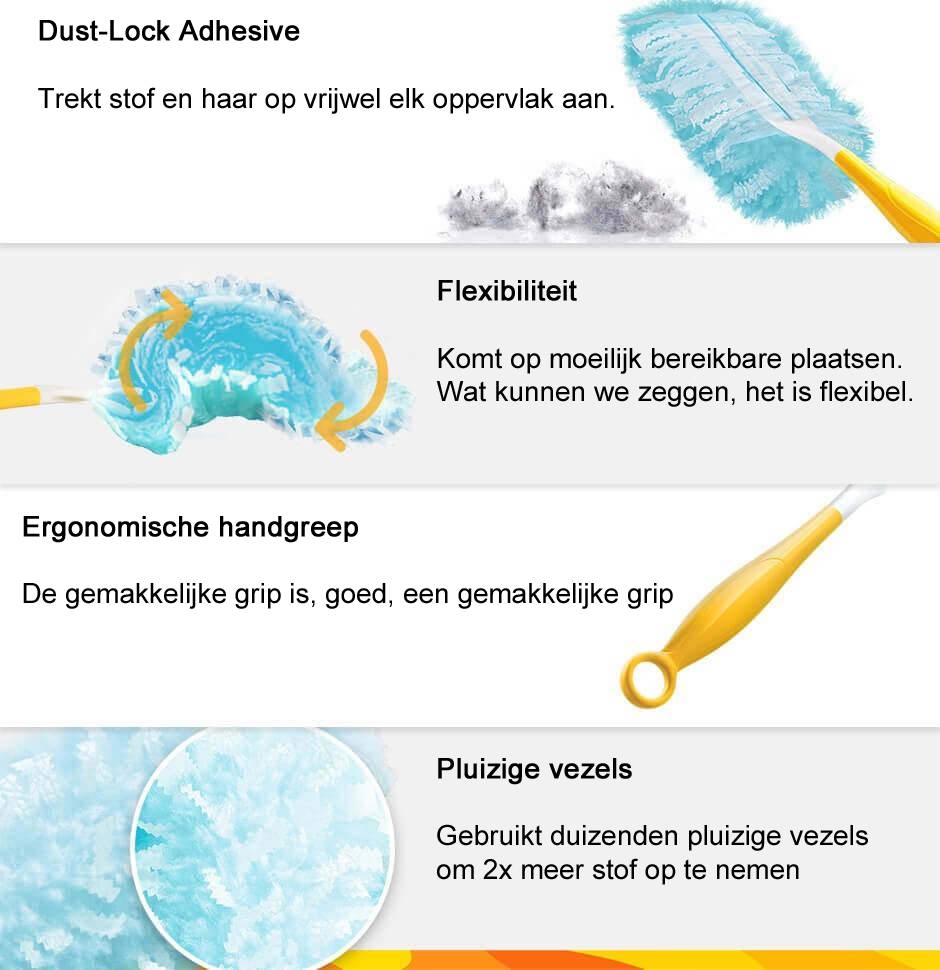 Duster starterkit "Stoffer + 7 stofdoekjes"