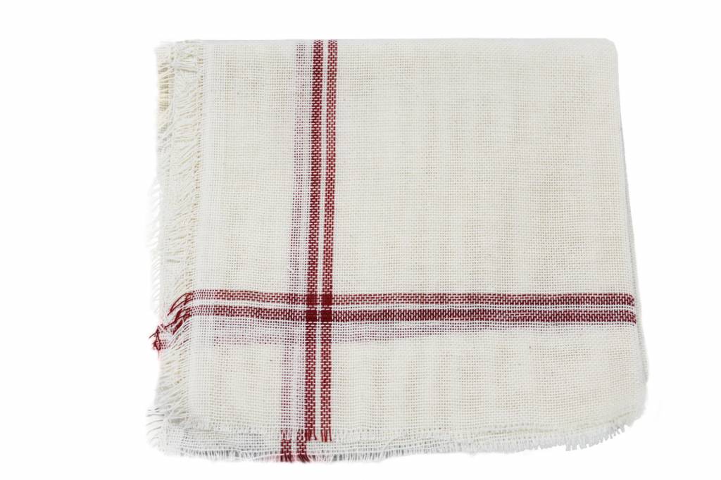 Neteldoek "Kaasdoek" Katoen  65x70 cm.   2 st.