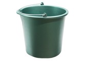 Huishoudemmer 12 liter  metallic groen