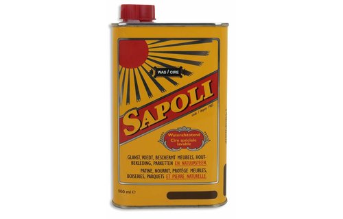 SAPOLI  "Was Waterafstotend" bruin  500ml