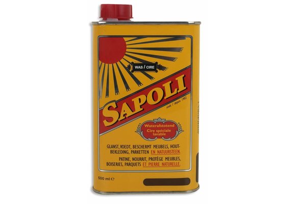 SAPOLI  "Was Waterafstotend" bruin  500ml