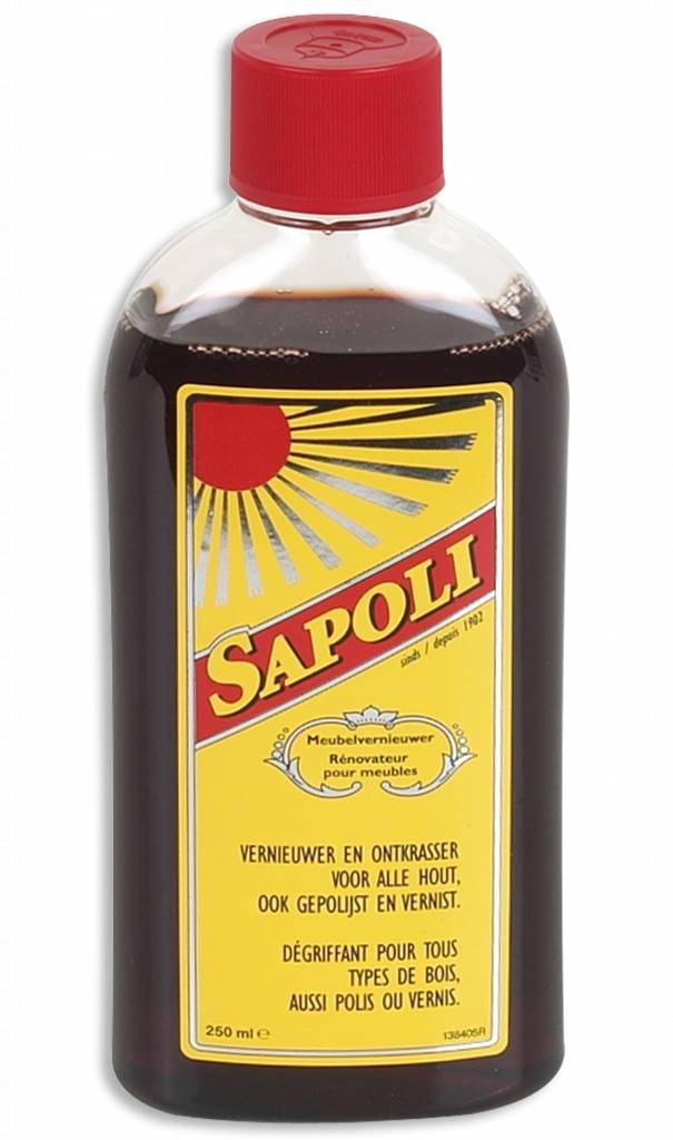 SAPOLI "Meubelvernieuwer" donker 250ml SAPOLI "Meubelvernieuwer" donker 250ml