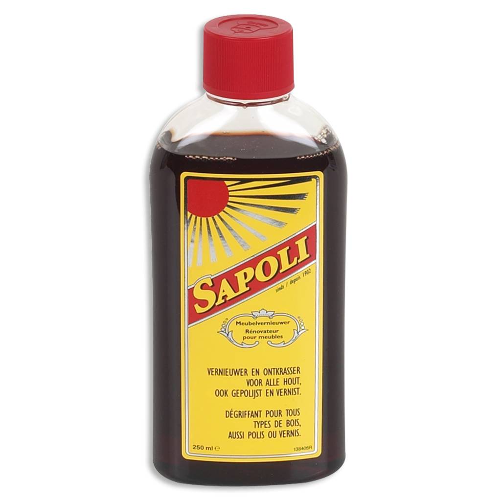 SAPOLI "Meubelvernieuwer" donker 250ml SAPOLI "Meubelvernieuwer" donker 250ml