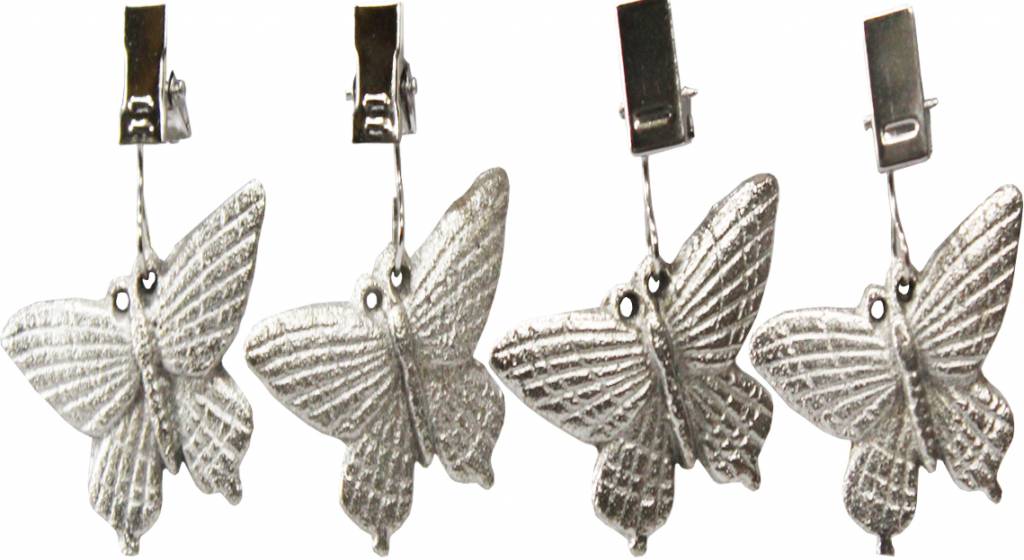 Tafelkleedgewichten  Vlinder / Libelle   4 st.