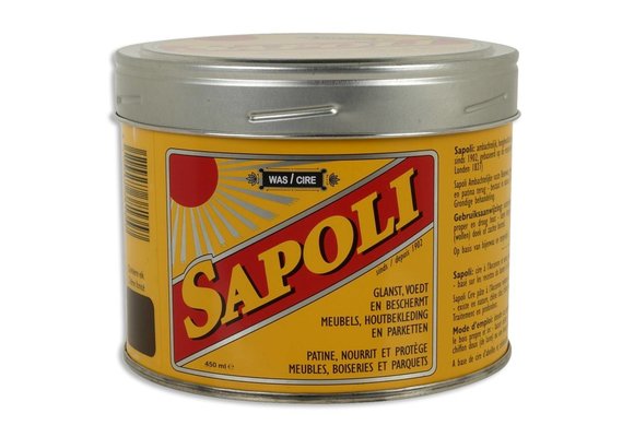 SAPOLI  Vaste Boenwas  "Midden Eik"  450ml