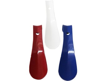 Schoentrekker nikkel 17 cm.