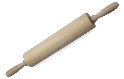Houten deegroller  42 cm.