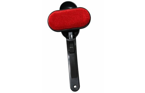 Magic kledingborstel zwart met Draaifunctie