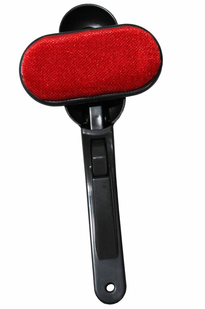 Magic kledingborstel zwart met Draaifunctie