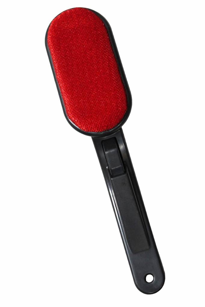 Magic kledingborstel zwart met Draaifunctie