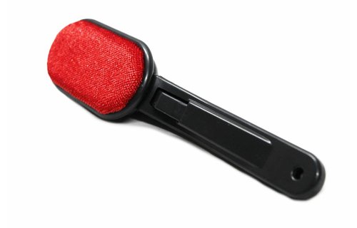 Magic kledingborstel zwart met Draaifunctie