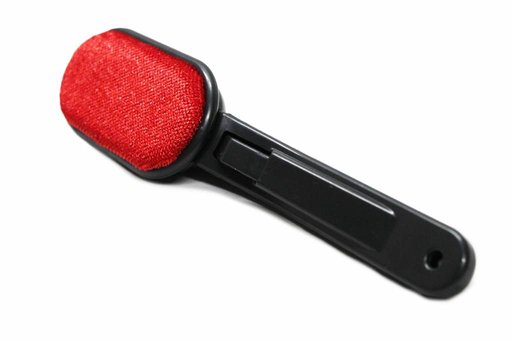 Magic kledingborstel zwart met Draaifunctie