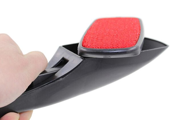 Magic kledingborstel zwart met Draaifunctie